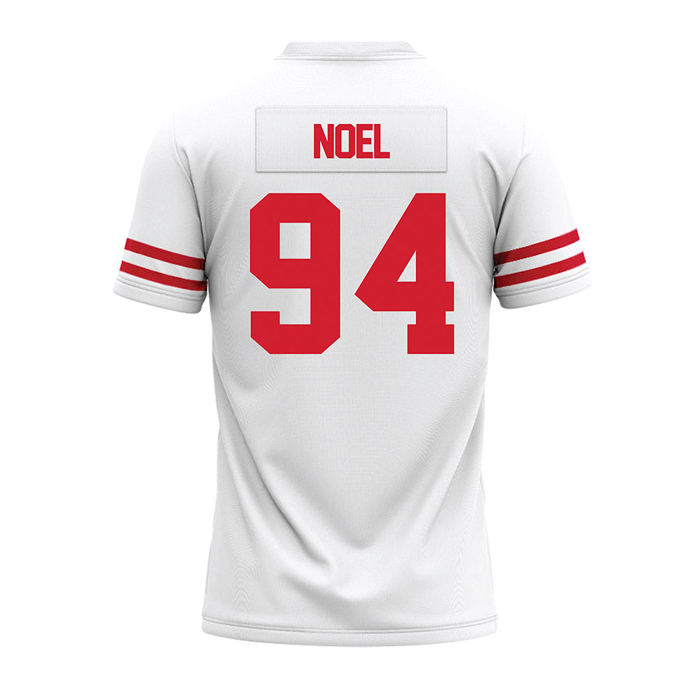 Houston - NCAA Football : Evan Noel - White Premium Football Jersey-1