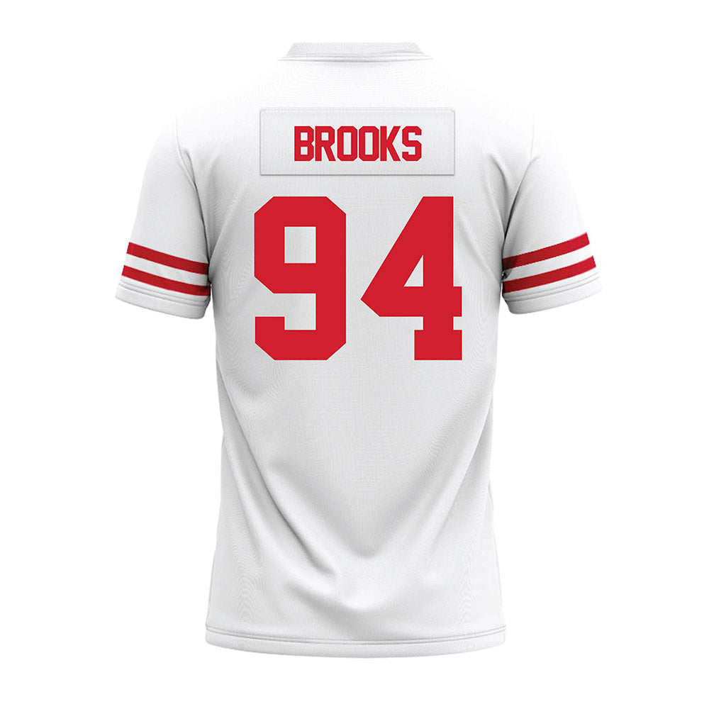 Houston - NCAA Football : Carmello Brooks - White Premium Football Jersey-1