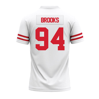 Houston - NCAA Football : Carmello Brooks - White Premium Football Jersey-1