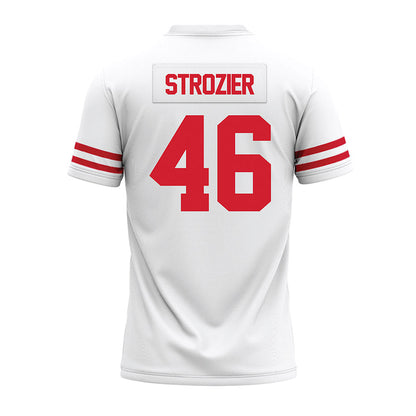 Houston - NCAA Football : Jeffrey Strozier - White Premium Football Jersey-1