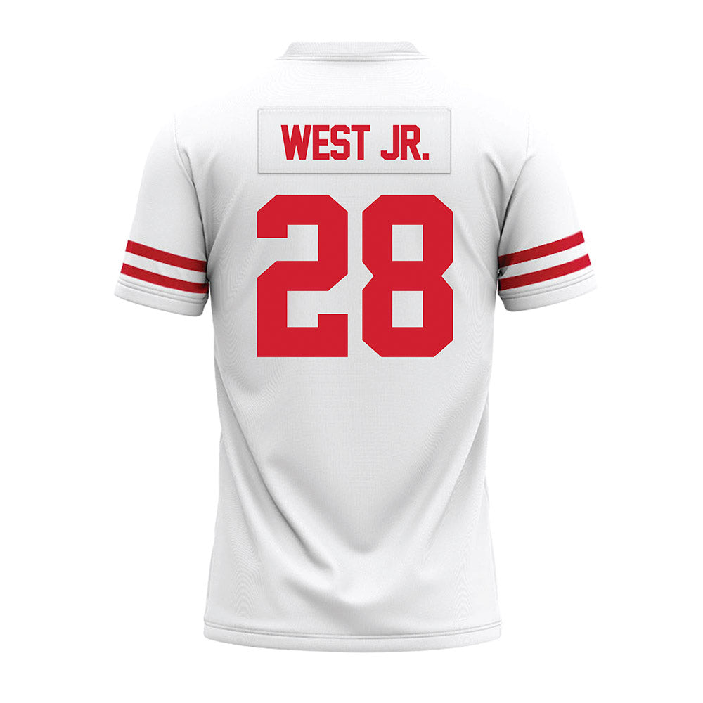 Houston - NCAA Football : Kenzy West Jr. - White Premium Football Jersey-1