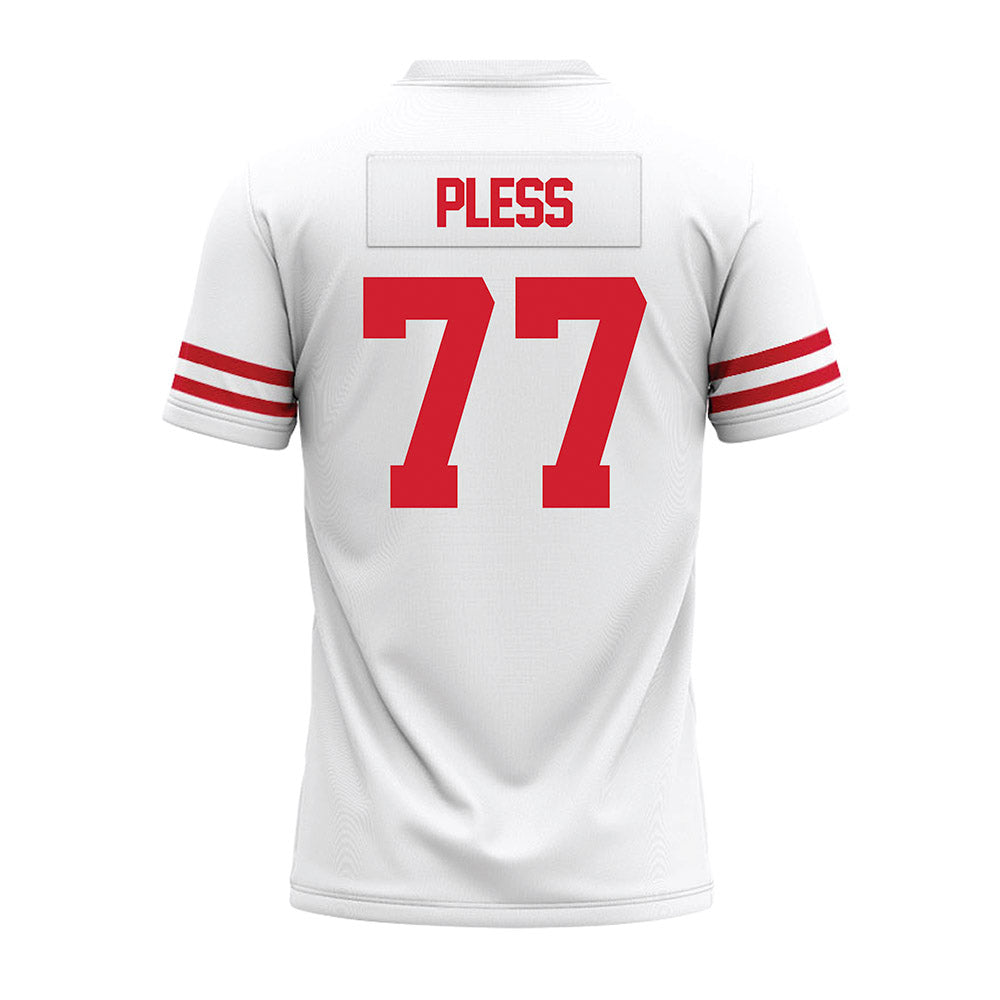 Houston - NCAA Football : Troy Pless - White Premium Football Jersey-1