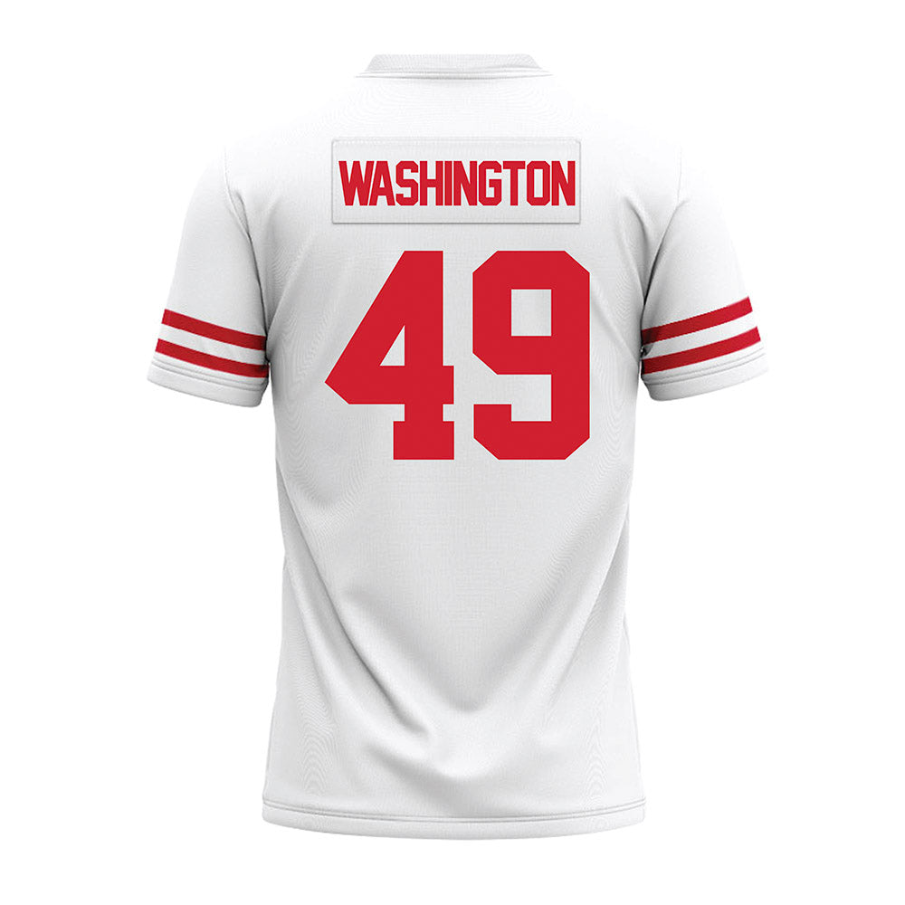 Houston - NCAA Football : Darius Washington - White Premium Football Jersey-1