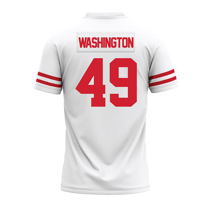 Houston - NCAA Football : Darius Washington - White Premium Football Jersey-1