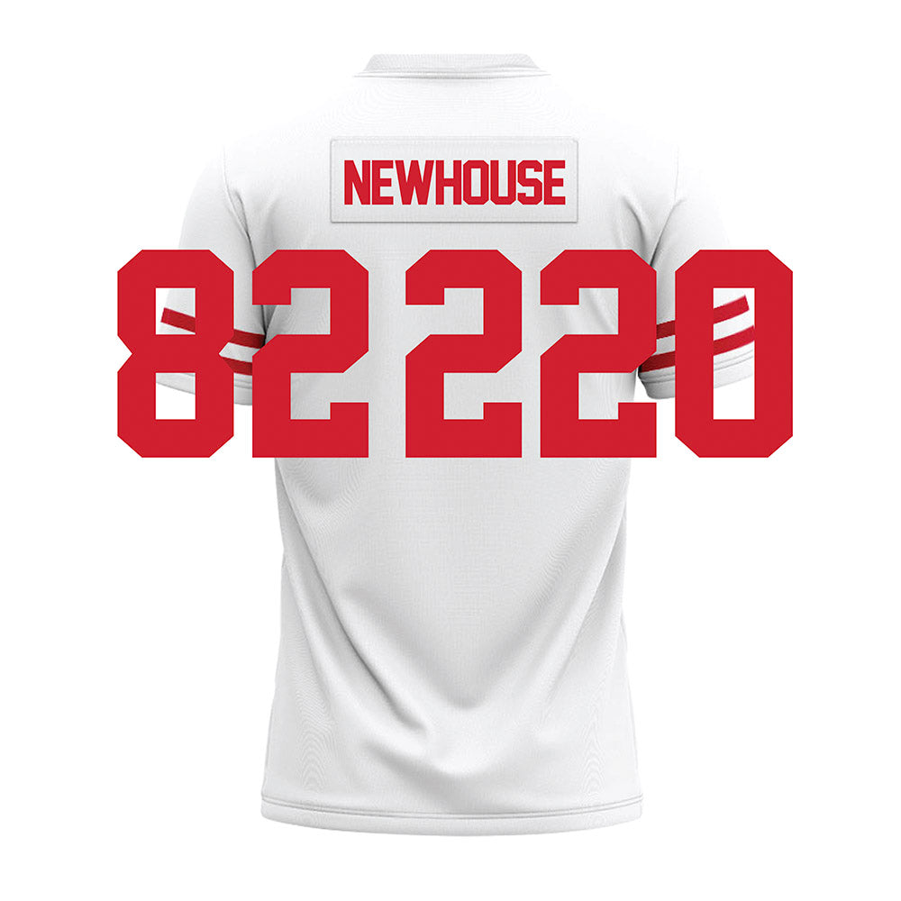 Houston - NCAA Football : Jack Newhouse - White Premium Football Jersey-1
