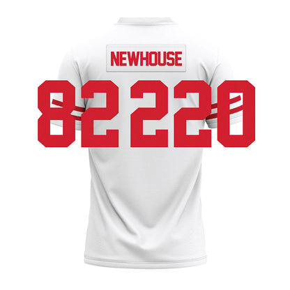 Houston - NCAA Football : Jack Newhouse - White Premium Football Jersey-1
