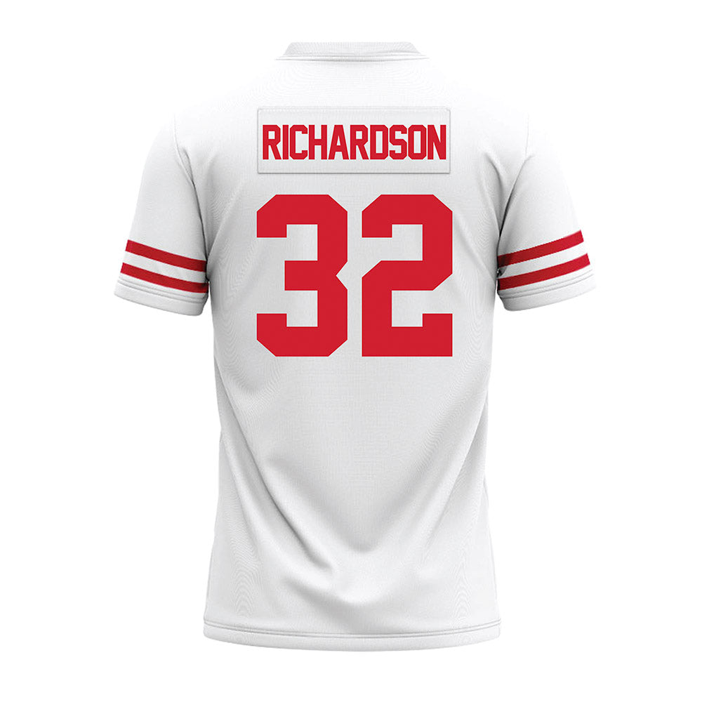 Houston - NCAA Football : Isaac Richardson - White Premium Football Jersey-1