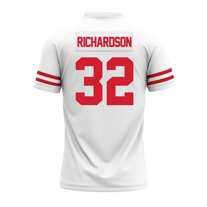 Houston - NCAA Football : Isaac Richardson - White Premium Football Jersey-1
