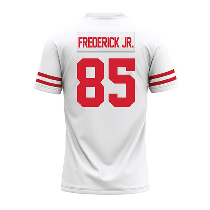 Houston - NCAA Football : Traville Frederick Jr. - White Premium Football Jersey-1