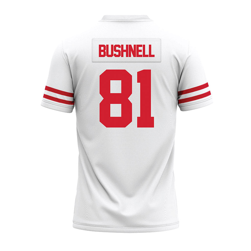 Houston - NCAA Football : Jeremiah Bushnell - White Premium Football Jersey-1