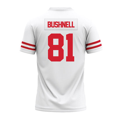 Houston - NCAA Football : Jeremiah Bushnell - White Premium Football Jersey-1