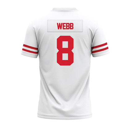 Houston - NCAA Football : Kentrell Webb - White Premium Football Jersey-1