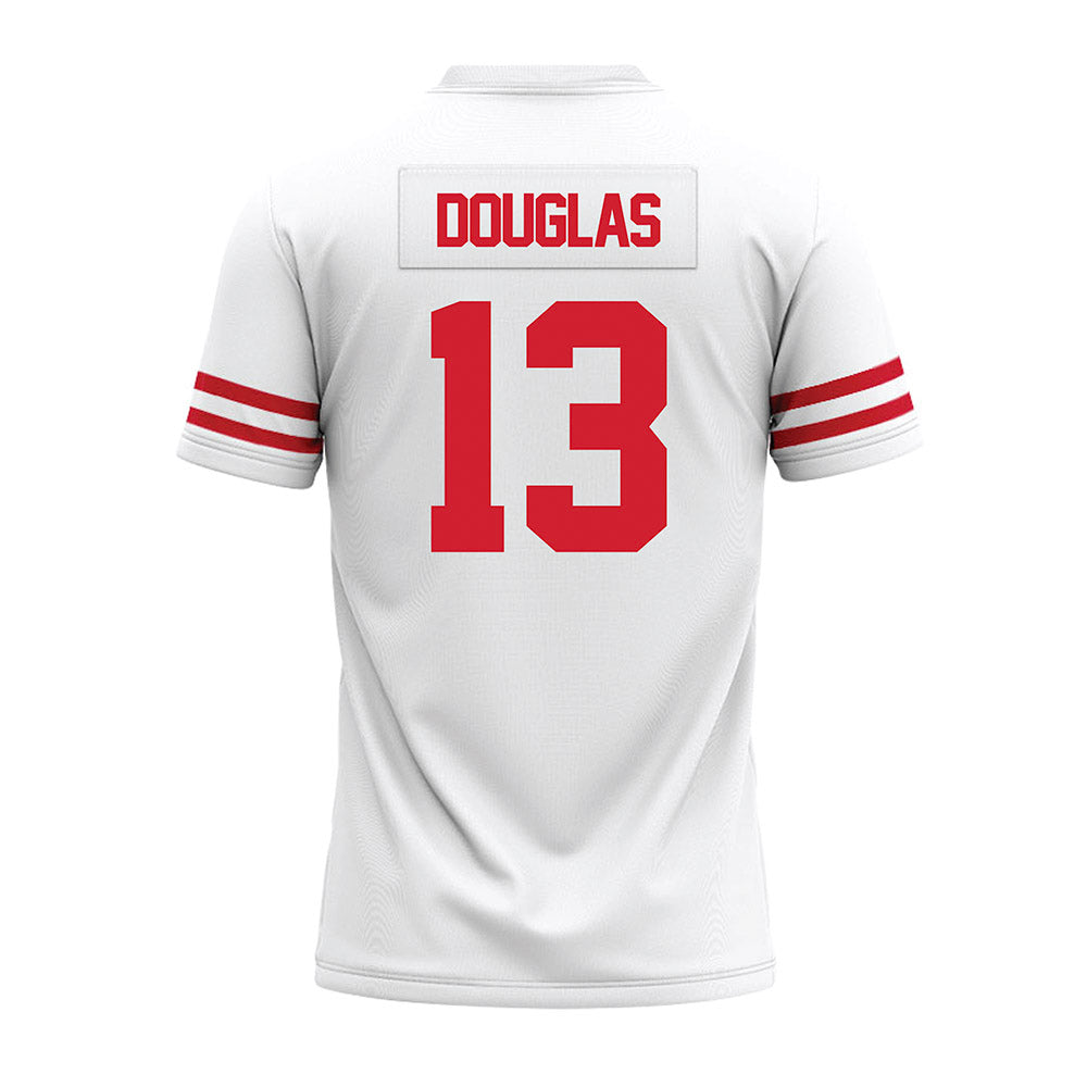 Houston - NCAA Football : CJ Douglas - White Premium Football Jersey-1