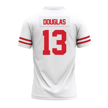 Houston - NCAA Football : CJ Douglas - White Premium Football Jersey-1