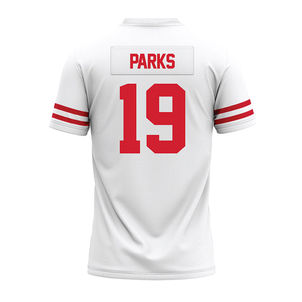 Houston - NCAA Football : Keany Parks - White Premium Football Jersey-1