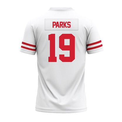 Houston - NCAA Football : Keany Parks - White Premium Football Jersey-1