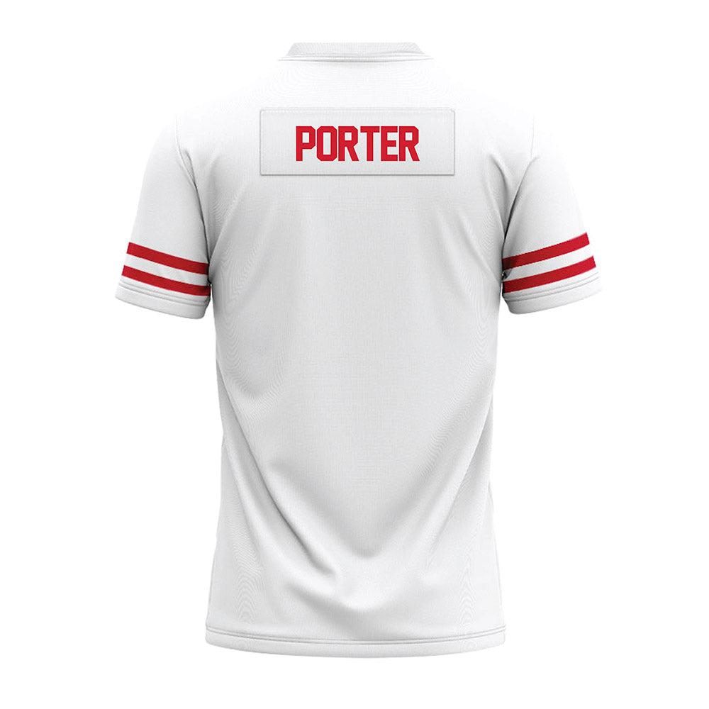 Houston - NCAA Football : Ashton Porter - White Premium Football Jersey-1