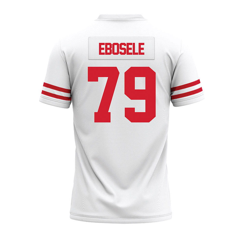 Houston - NCAA Football : Alvin Ebosele - White Premium Football Jersey-1