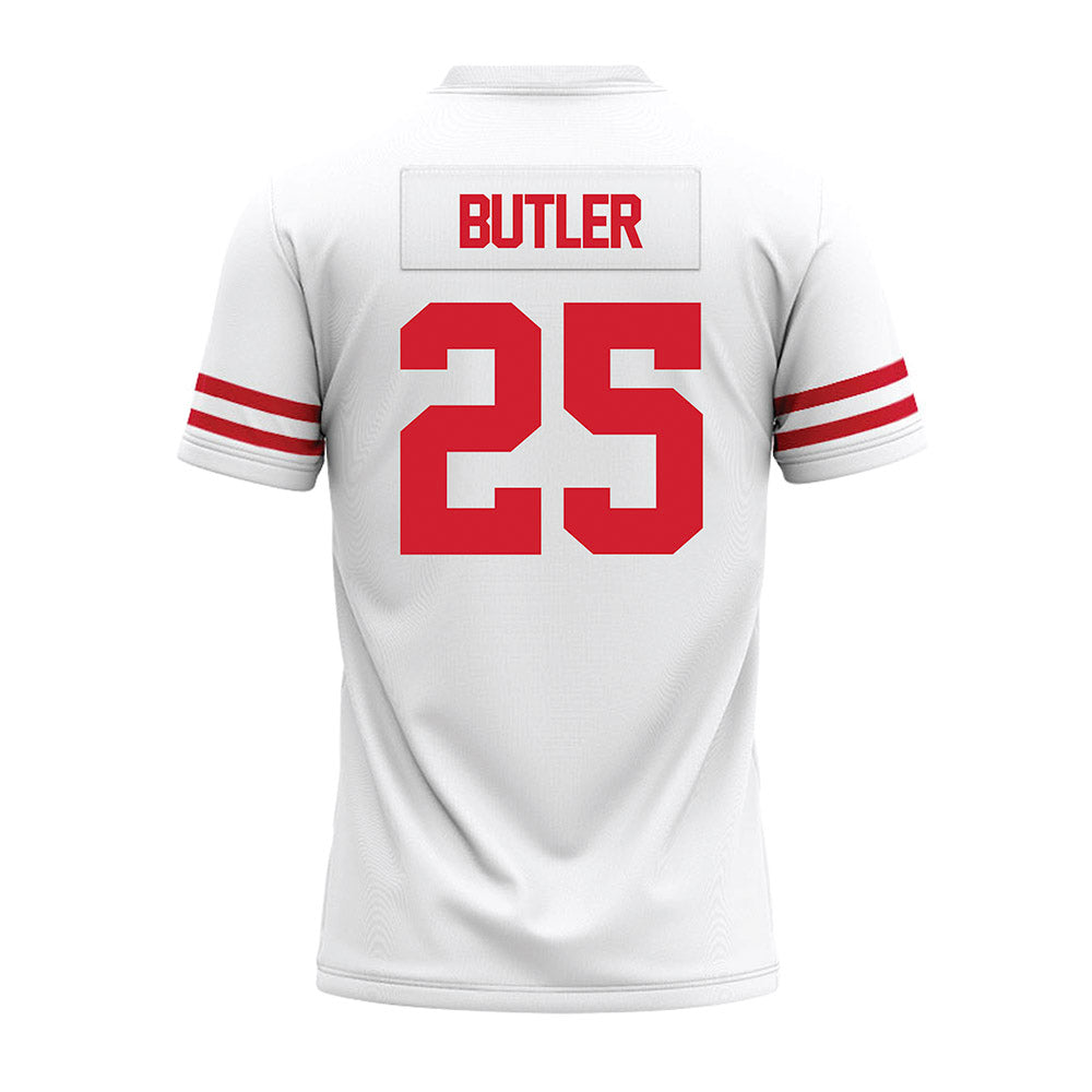 Houston - NCAA Football : DJ Butler - White Premium Football Jersey-1