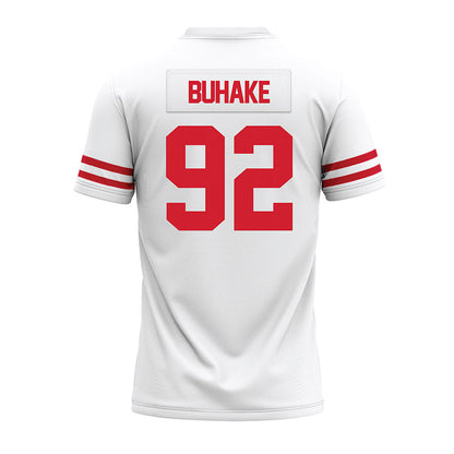 Houston - NCAA Football : Travis Buhake - White Premium Football Jersey-1