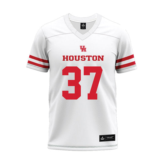 Houston - NCAA Football : Zane Smith - White Premium Football Jersey-0