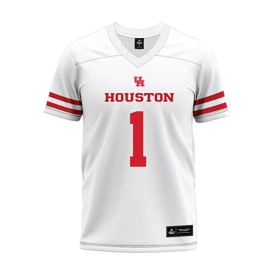 Houston - NCAA Football : Conner Weigman - White Premium Football Jersey-0
