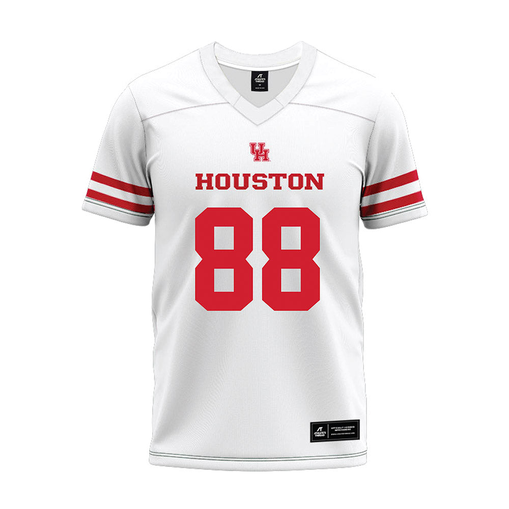 Houston - NCAA Football : Xavier Fleming - White Premium Football Jersey-0