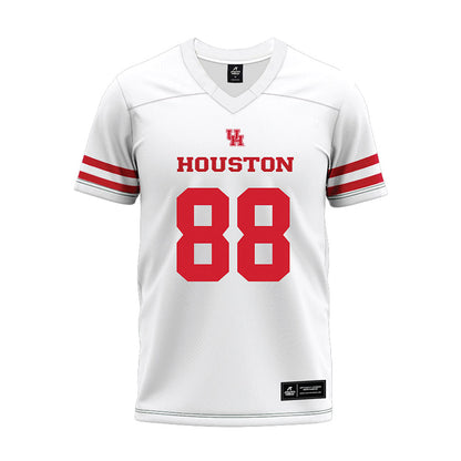 Houston - NCAA Football : Xavier Fleming - White Premium Football Jersey-0