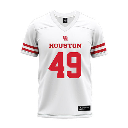 Houston - NCAA Football : Darius Washington - White Premium Football Jersey-0