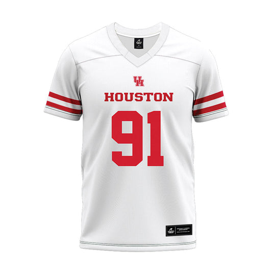 Houston - NCAA Football : Kaleb Walker - White Premium Football Jersey-0