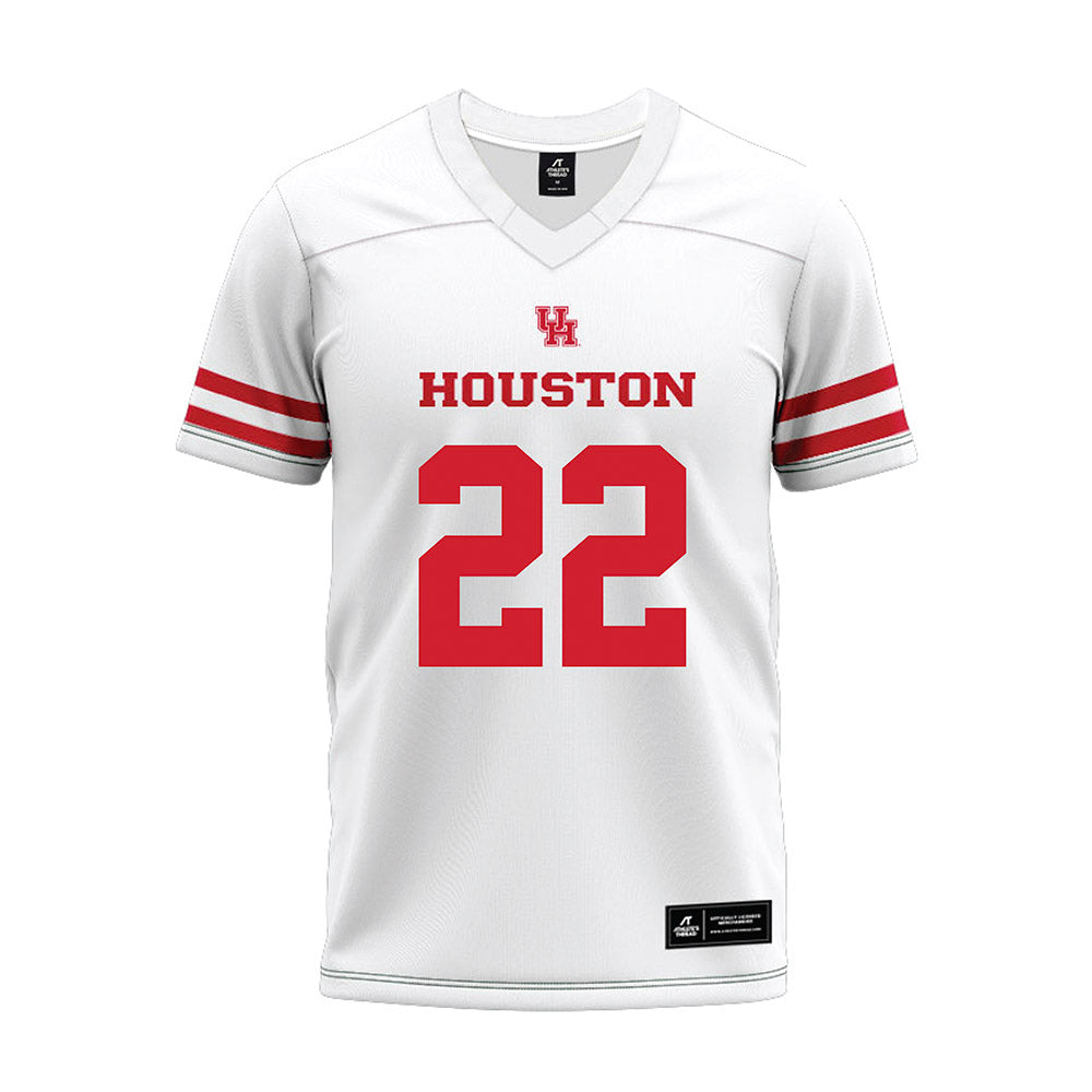 Houston - NCAA Football : Dorian Barnes - White Premium Football Jersey-0