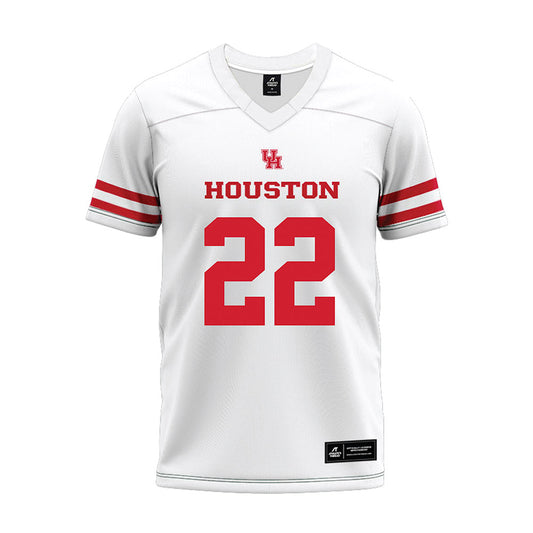 Houston - NCAA Football : Dorian Barnes - White Premium Football Jersey-0