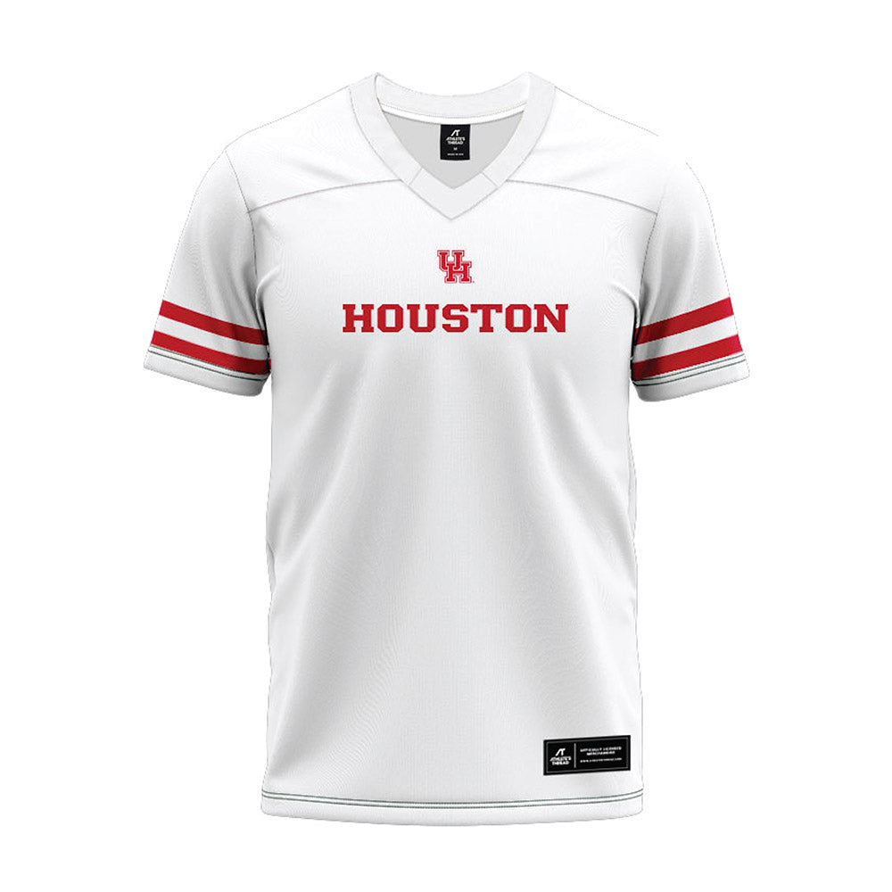 Houston - NCAA Football : Drew Terrill - White Premium Football Jersey-0