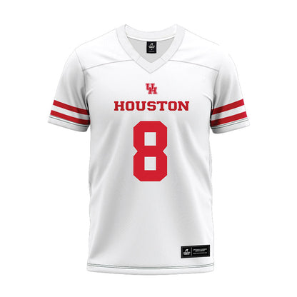 Houston - NCAA Football : Kentrell Webb - White Premium Football Jersey-0