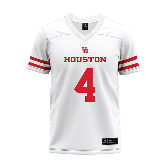 Houston - NCAA Football : Brandon Mack II - White Premium Football Jersey-0