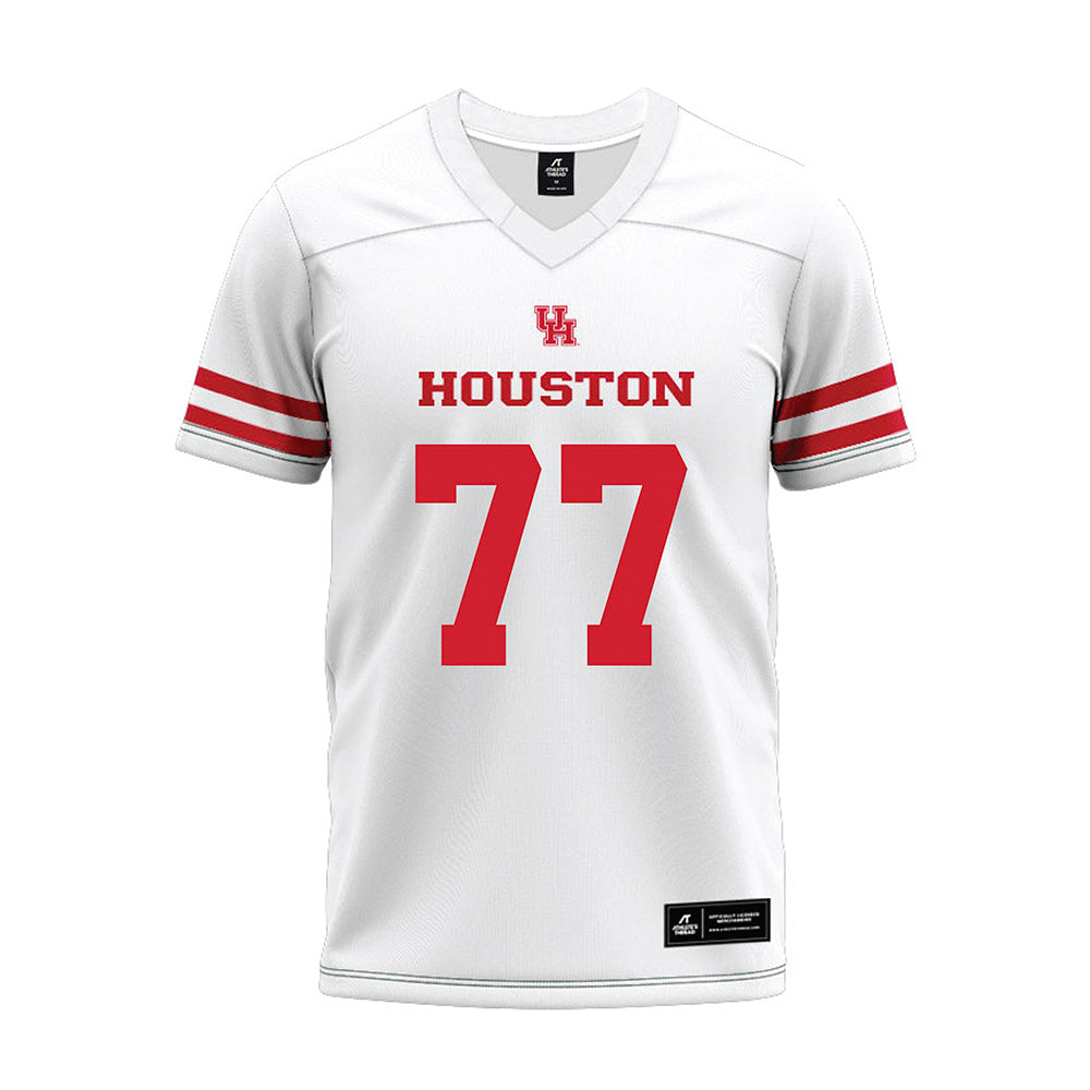 Houston - NCAA Football : Troy Pless - White Premium Football Jersey-0