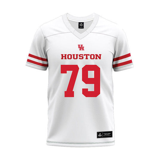 Houston - NCAA Football : Alvin Ebosele - White Premium Football Jersey-0