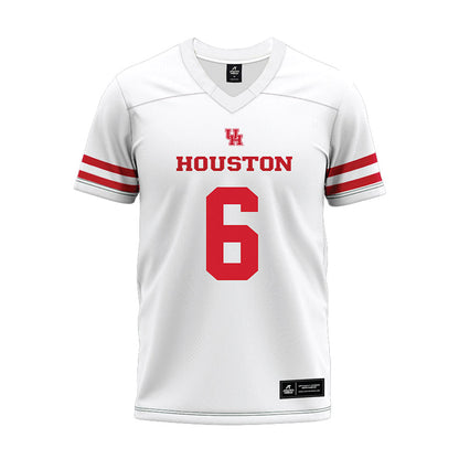 Houston - NCAA Football : Jordan Allen - White Premium Football Jersey-0