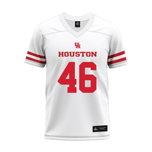 Houston - NCAA Football : Jeffrey Strozier - White Premium Football Jersey-0
