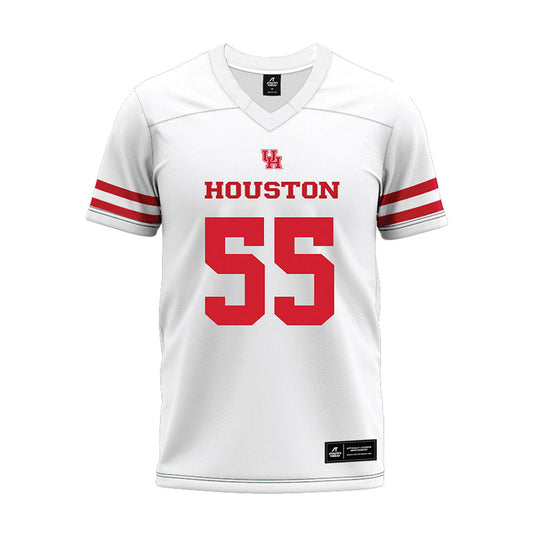 Houston - NCAA Football : Demetris Dean II - White Premium Football Jersey-0