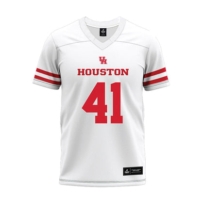 Houston - NCAA Football : Thompson Bennett - White Premium Football Jersey-0