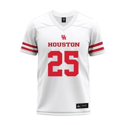 Houston - NCAA Football : DJ Butler - White Premium Football Jersey-0