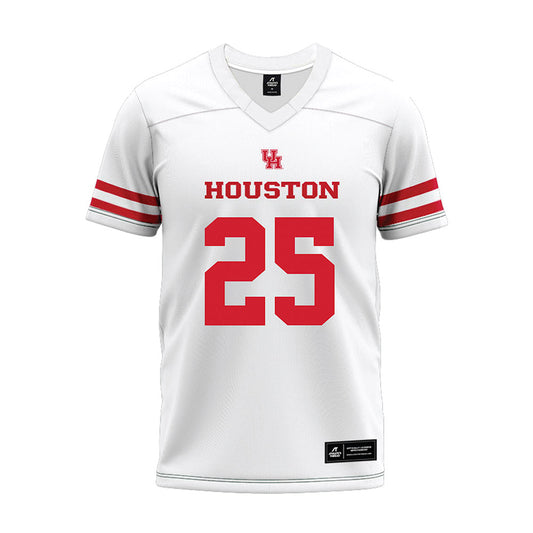 Houston - NCAA Football : DJ Butler - White Premium Football Jersey-0
