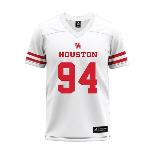 Houston - NCAA Football : Evan Noel - White Premium Football Jersey-0