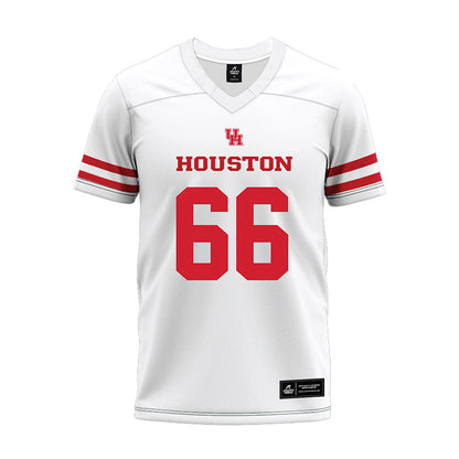 Houston - NCAA Football : McKenzie Agnello - White Premium Football Jersey-0