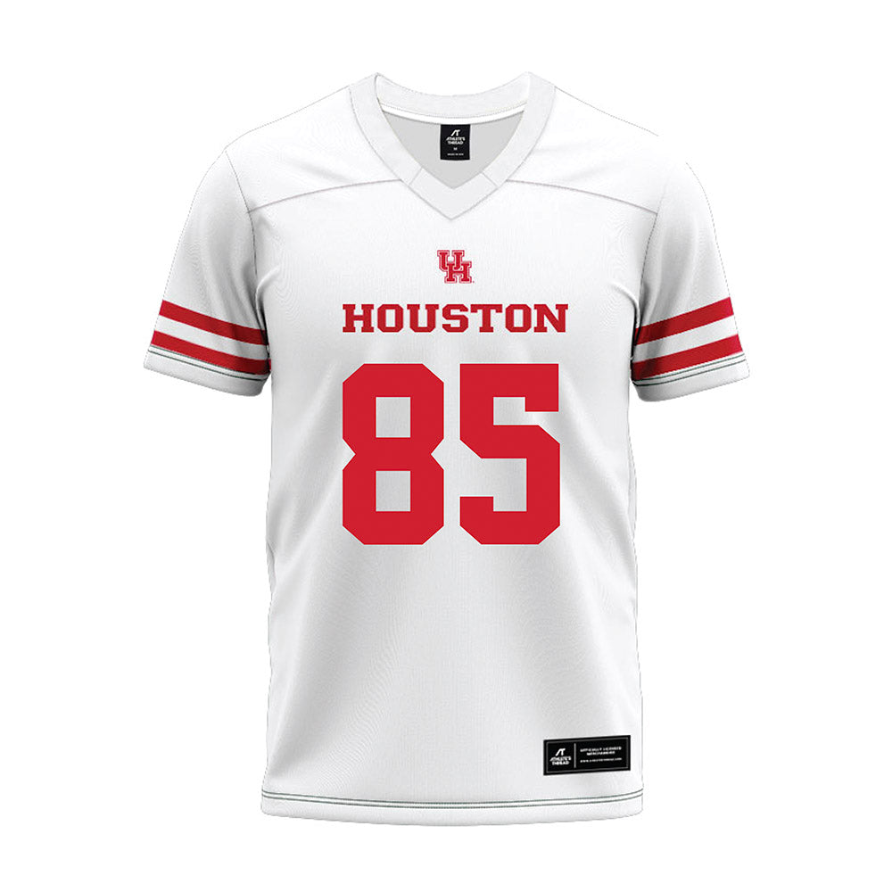 Houston - NCAA Football : Traville Frederick Jr. - White Premium Football Jersey-0