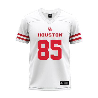 Houston - NCAA Football : Traville Frederick Jr. - White Premium Football Jersey-0