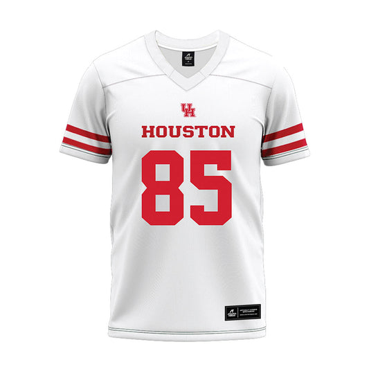 Houston - NCAA Football : Traville Frederick Jr. - White Premium Football Jersey-0
