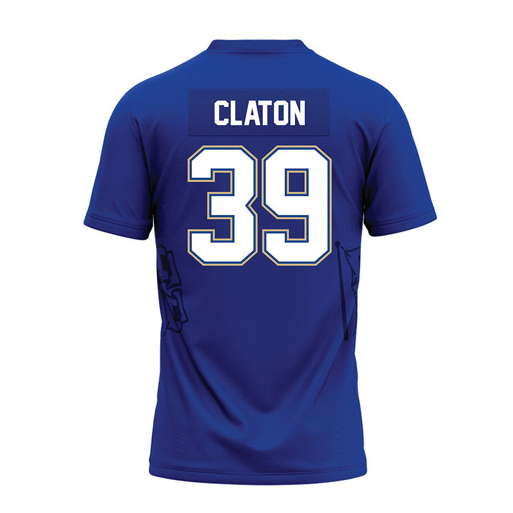 Tulsa - NCAA Football : Zach Claton - Premium Football Jersey-1