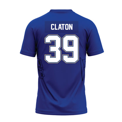 Tulsa - NCAA Football : Zach Claton - Premium Football Jersey-1